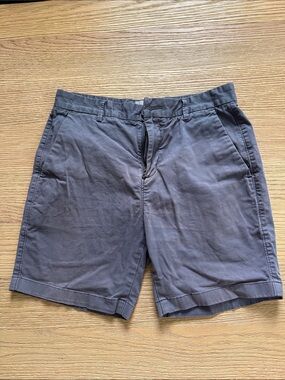 Everlane Men's Classic Cotton Blend Shorts - Gray